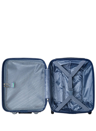 Mini walizka kabinowa Puccini Paris zielona