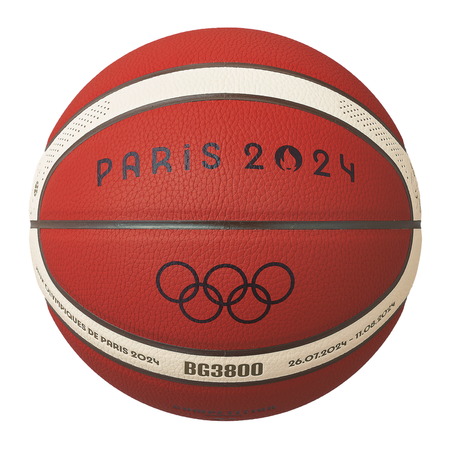 B7G3800-2-S4F Piłka do koszykówki Molten BG3800 Igrzyska Olimpijskie Paryż 2024