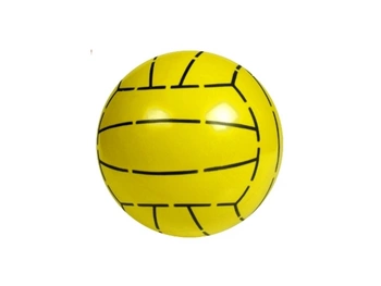 Piłka gumowa PVC - siatkówka żółta