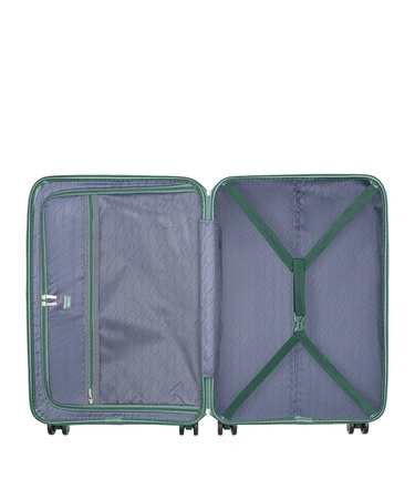 Średnia walizka Puccini Casablanca zielona