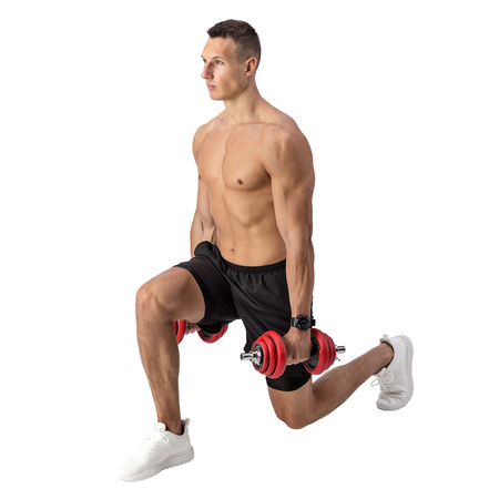 SGGX20 SZTANGIELKI REGULOWANE GUMOWANE 20KG HMS