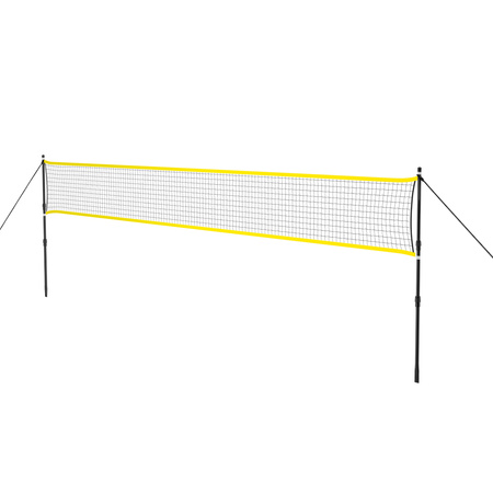 NT310 SIATKA DO BADMINTONA SŁUPKI TELESKOPOWE 600x60cm + POKROWIEC PEŁNY NILS