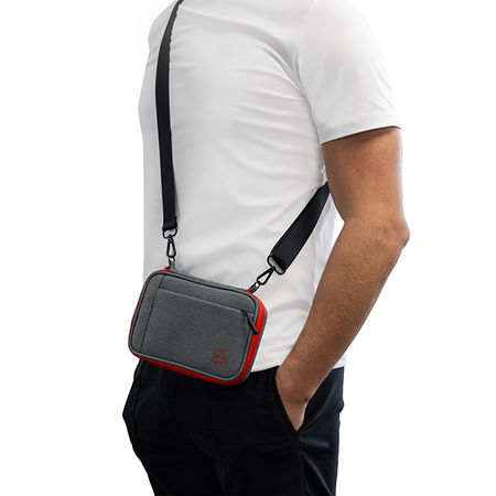 Pokrowiec na rzutki Harrows SMART CASE 6 XL grey/red