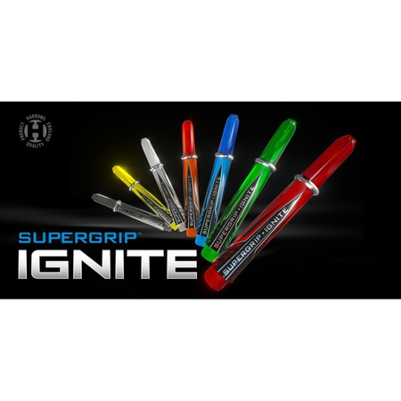 Shafty Harrows Supergrip Ignite, niebieskie aqua