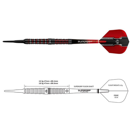 Rzutki Harrows Wolfram Infinity 97% Softip