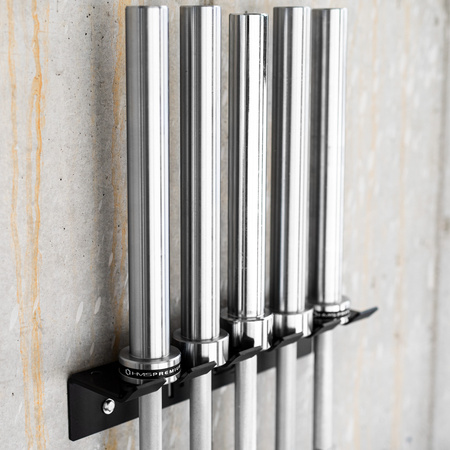 STR45 WIESZAK UCHWYT PRZYŚCIENNY NA GRYFY OLIMPIJSKIE COMMERCIAL HMS