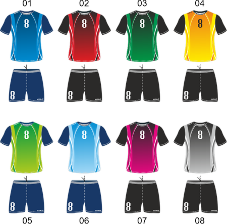 Strój siatkarski Colo Damon 03