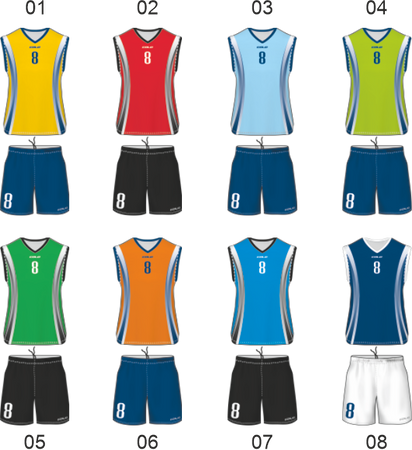 Strój koszykarski Colo Batch 03