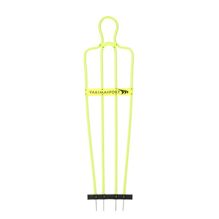 Mur piłkarski AirFlow, 180cm, Pasywny obrońca Żółty