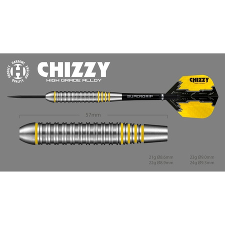 Rzutki Harrows Chizzy [Brass] High Grade Alloy Steeltip