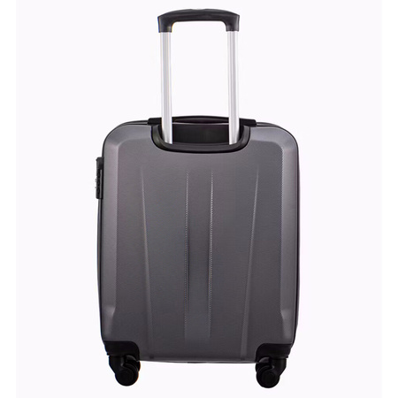 Walizka kabinowa Puccini Paris szara