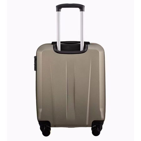 Walizka kabinowa Puccini Paris złota