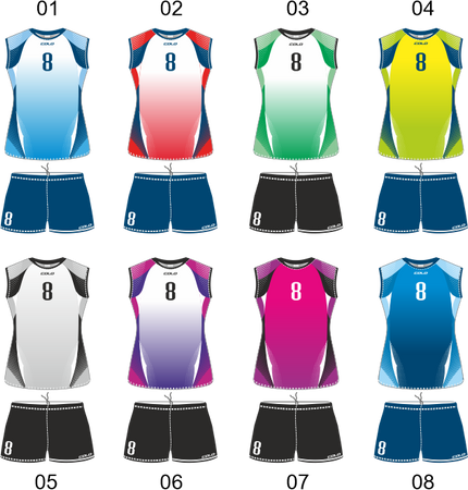 Strój siatkarski Nova 02