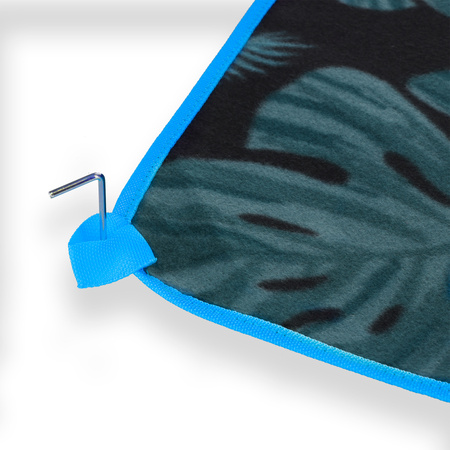 NC2222 KOC PIKNIKOWY LIŚCIE 200x200 PE ALU NILS CAMP