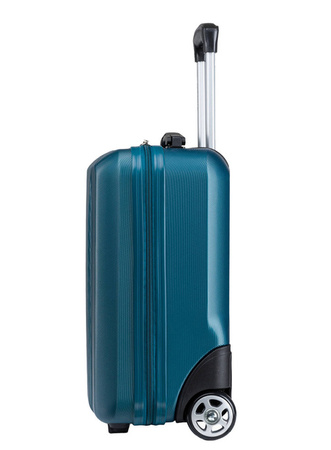 Mini walizka kabinowa Puccini Paris zielona