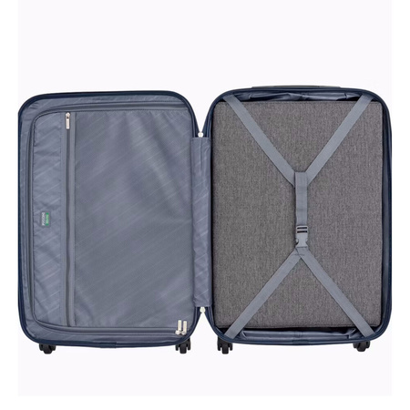 Walizka kabinowa Puccini Paris niebieska