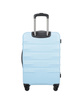 Średnia walizka Puccini Valencia jasnoniebieska