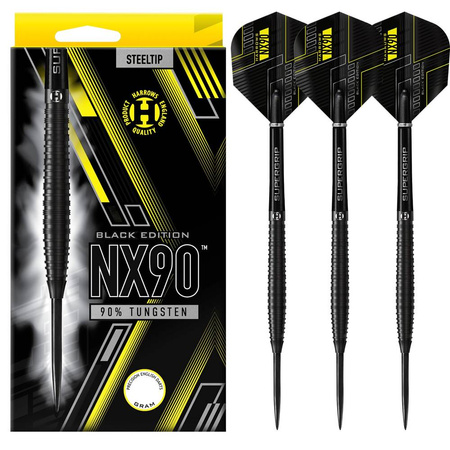 Rzutki Harrows NX-90 Black 90% steeltip