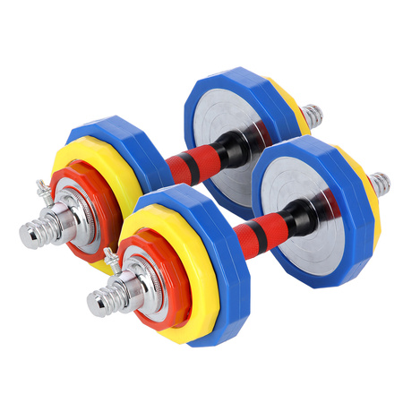 SKC20 SZTANGIELKI REGULOWANE W WALIZCE KOLOROWE HMS