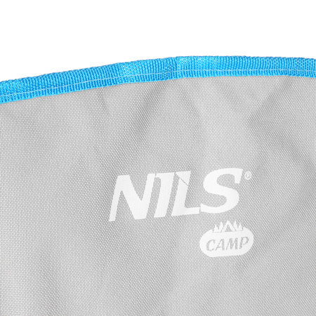 NC3087 SZARE KRZESŁO TURYSTYCZNE Z DASZKIEM NILS CAMP