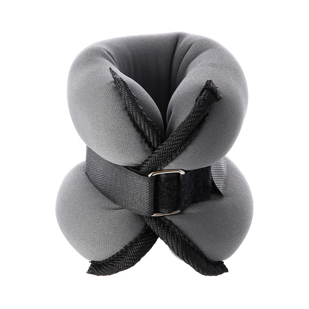 OB05 GRAY OBCIĄŻNIKI DO ĆWICZEŃ NA KOSTKI I NADGARSTKI 2 x 2 KG HMS