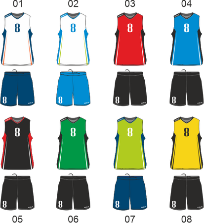 Strój koszykarski Colo Feed 05