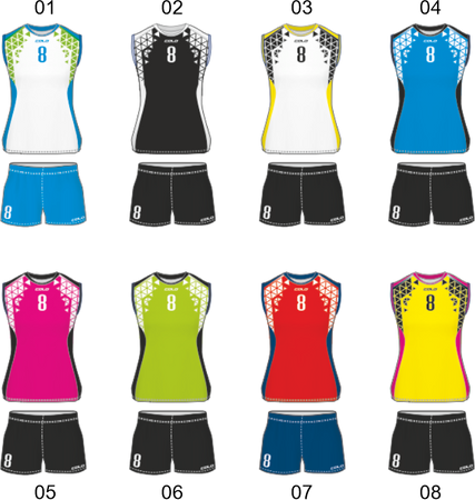 Strój siatkarski Peak 07