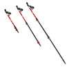 TK8601 RED KIJE TREKKINGOWE ALUMINIOWE NILS