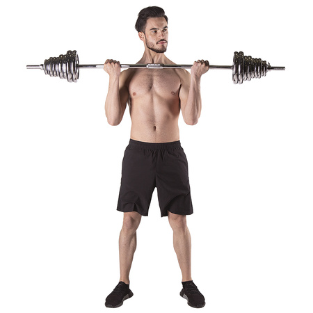 STC50 SZTANGIELKI REGULOWANE W WALIZCE CHROMOWANE 50KG HMS