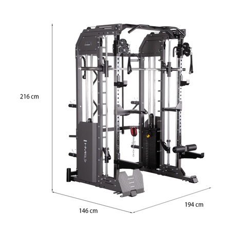 CYKLOP 4 ATLAS DO ĆWICZEŃ Z SUWNICĄ SMITHA SEMI COMMERCIAL HMS
