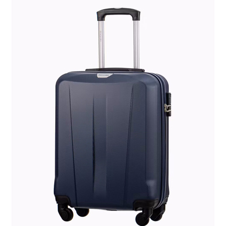 Walizka kabinowa Puccini Paris granatowa