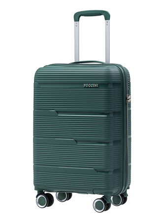Walizka kabinowa Puccini Casablanca zielona
