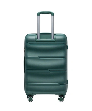 Średnia walizka Puccini Casablanca zielona
