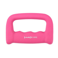 CK05 KASTET PINK CIĘŻAREK ŻELIWNY POKRYTY NEOPRENEM 0.5 KG HMS