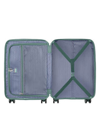 Walizka kabinowa Puccini Casablanca zielona