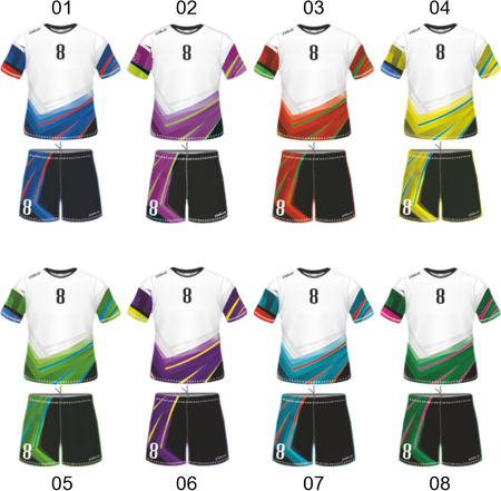 Strój siatkarski Colo Blaze 06