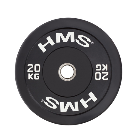 BBR15 BLACK TALERZ OLIMPIJSKI BUMPER 15 KG HMS