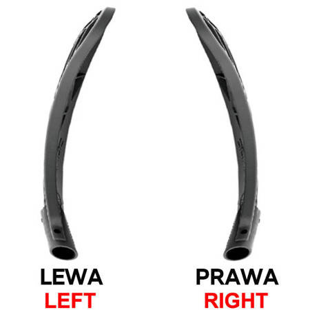 Kij do unihokeja Salming Rush  29 Lewy. 96(107) cm Łopatka pomarańczowa