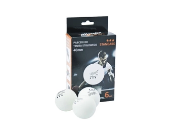 Piłeczki do Ping-Ponga ALLRIGHT białe