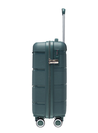 Walizka kabinowa Puccini Casablanca zielona