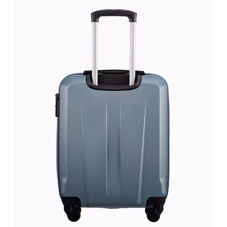 Walizka kabinowa Puccini Paris niebieska