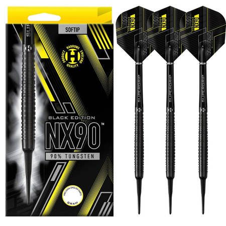 Rzutki Harrows NX-90 Black 90% softip