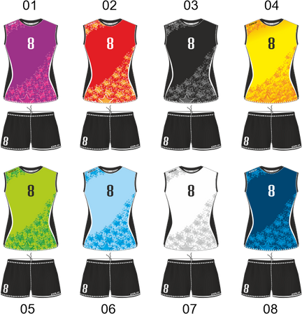 Strój siatkarski Star 04