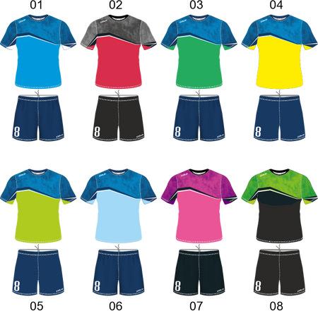 Strój piłkarski Marble 08