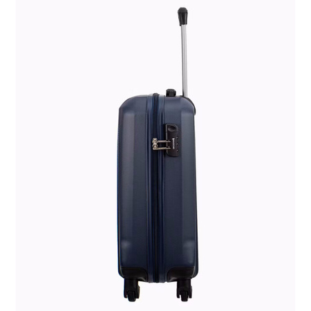 Walizka kabinowa Puccini Paris granatowa