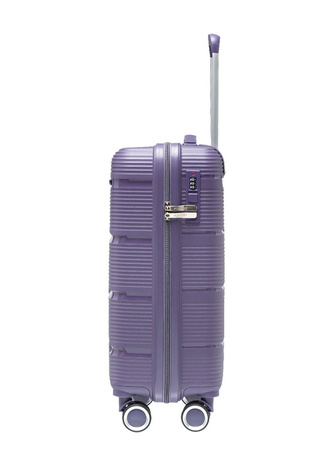 Walizka kabinowa Puccini Casablanca fioletowa