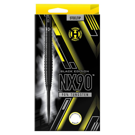 Rzutki Harrows NX-90 Black 90% steeltip