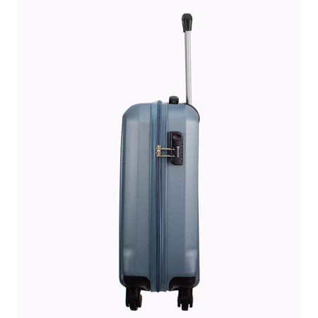 Walizka kabinowa Puccini Paris niebieska