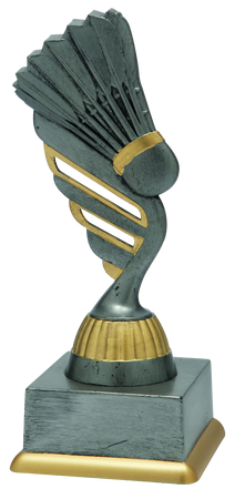 Statuetka badminton SS1824-02 17,5 cm