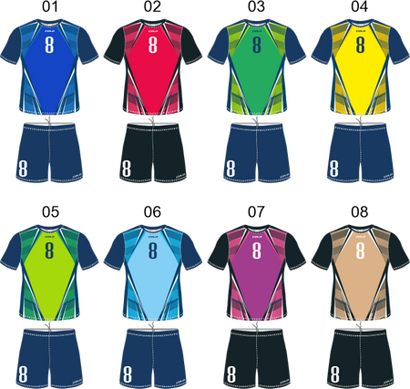 Strój siatkarski Colo Volcan 02